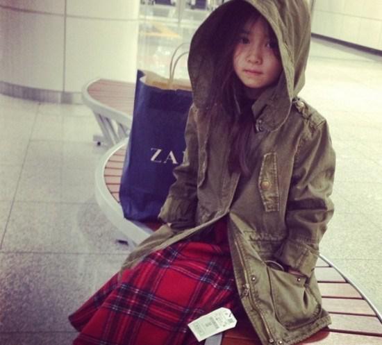 韩国小萝莉气场不输Rain 一颗好泡菜