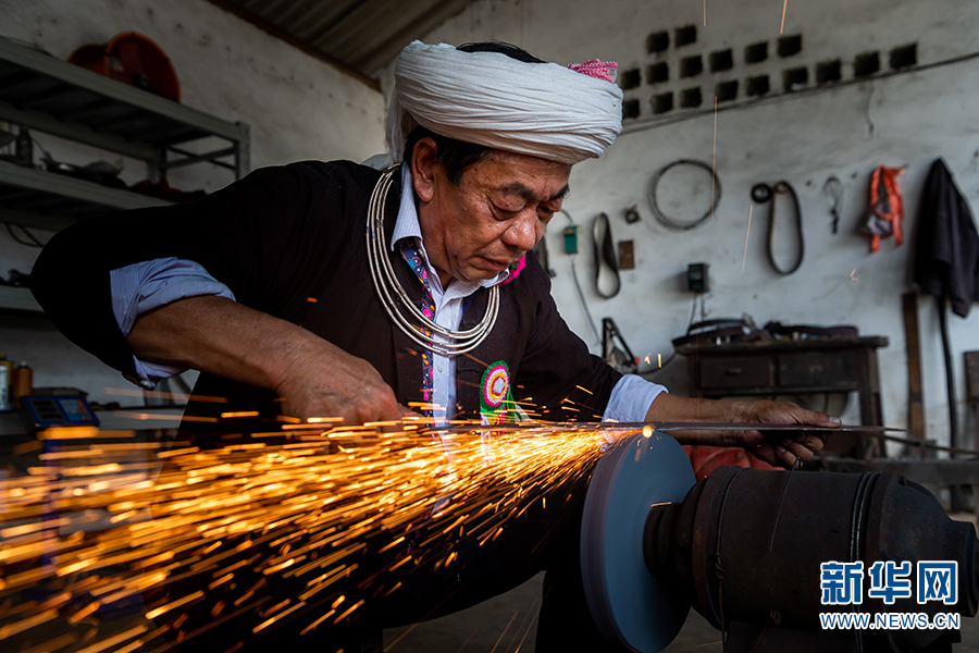 户撒刀的制作工艺