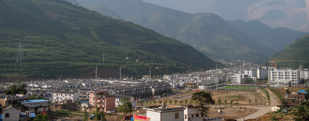 云南鲁甸6.5级地震灾区：户户安居 旧貌换新颜