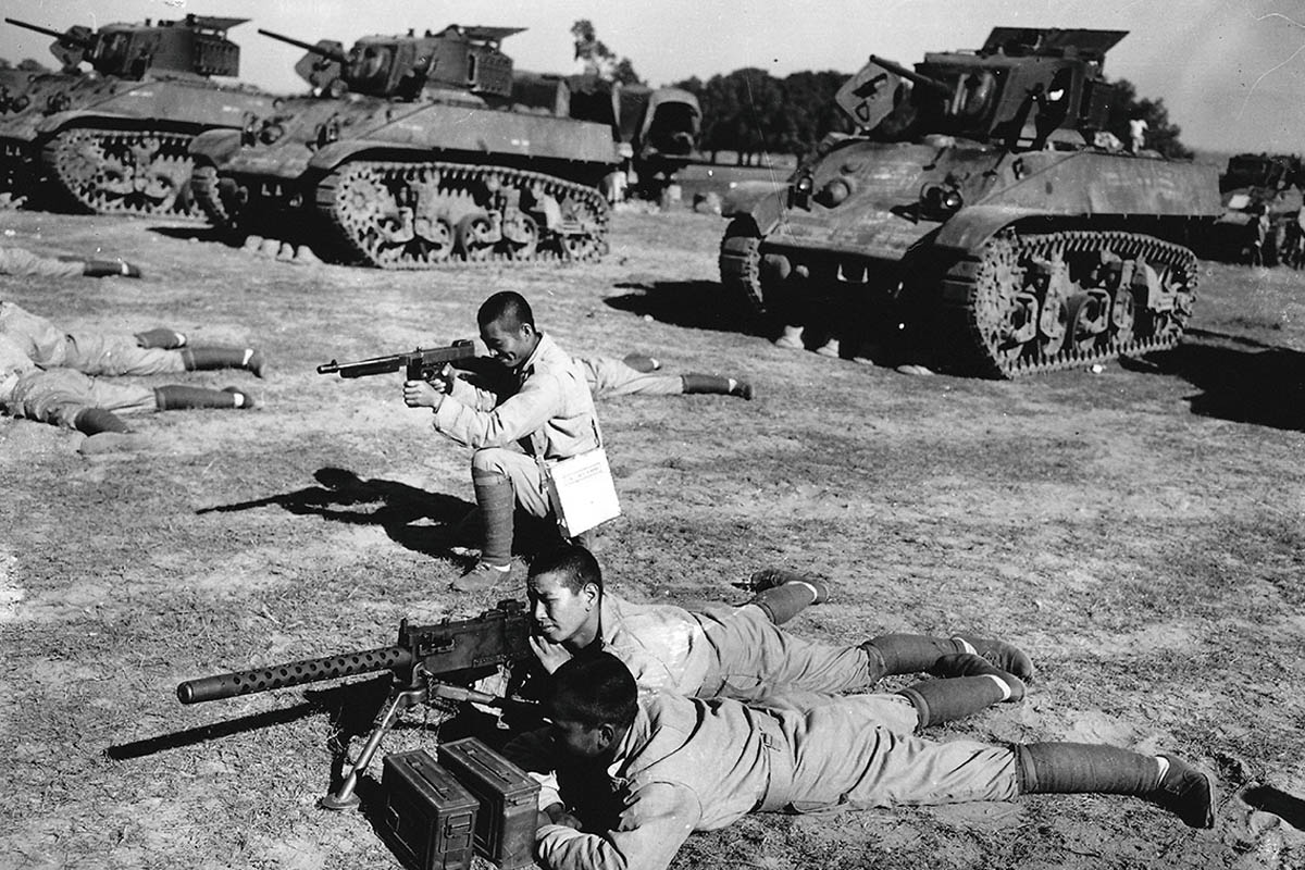 中国驻印军兰姆伽整训-脊梁-全民抗战的云南画卷