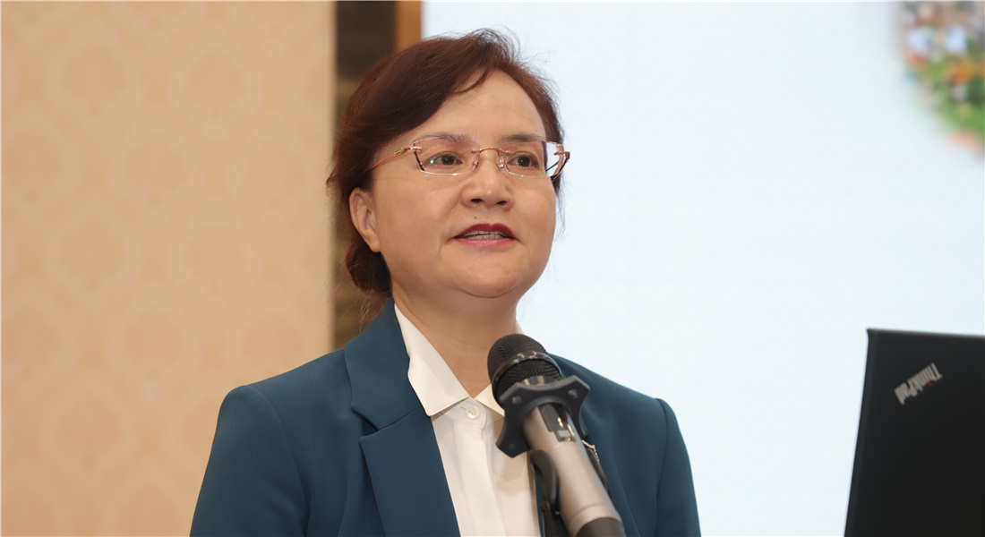 云南省第一人民医院院长蒋立虹在第四届昆华医联体大会上致辞.