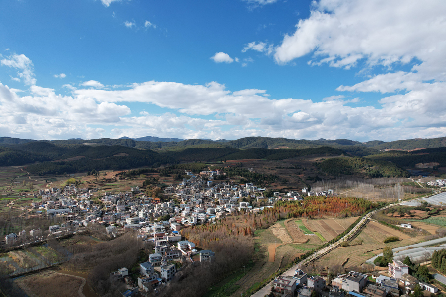 铁冲村，昆明盘龙区的诗意村庄