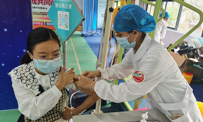 普洱市啟動新冠疫苗加強針接種