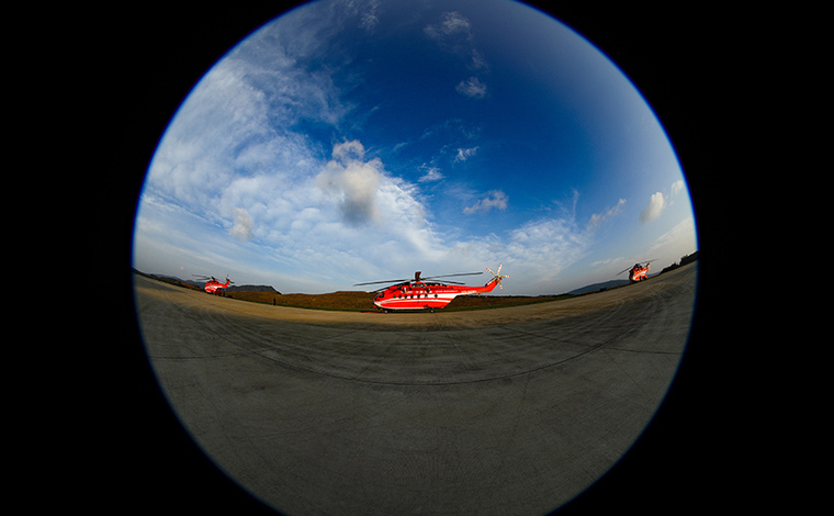 昆明航空救援支隊開展直升機救援飛行訓練