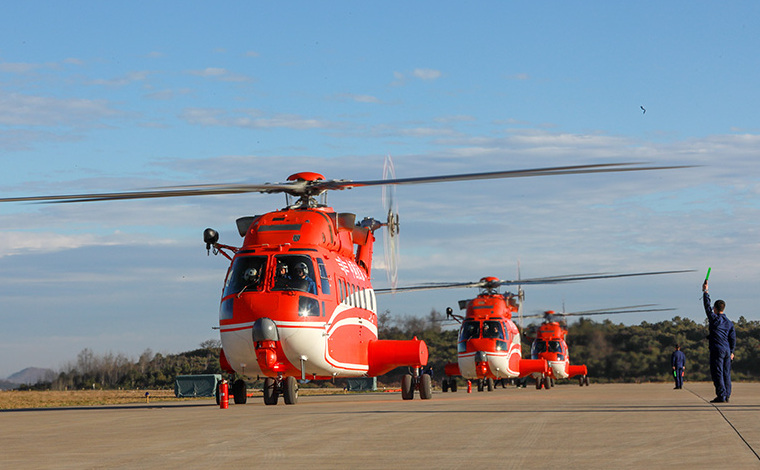 昆明航空救援支队实现2023年度首飞“开门红”