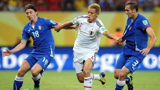 2013年联合会杯：意大利队4:3战胜日本队