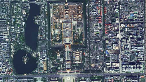 我国首批亚米级高分辨率卫星影像图